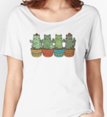 Catcus Garden Women's Relaxed Fit T-Shirt
