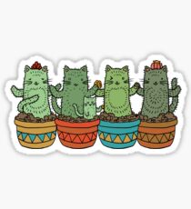 Catcus Garden Sticker
