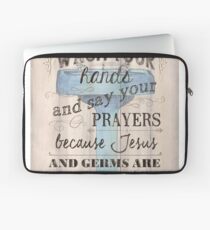 Wash Your Hands... Laptop Sleeve