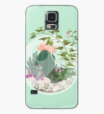 Rundes Terrarium Hülle & Klebefolie für Samsung Galaxy