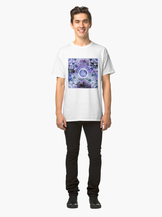 Alternate view of Hyacinth Mandala Classic T-Shirt