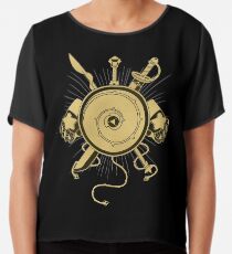 Edelsteine Waffen Chiffontop
