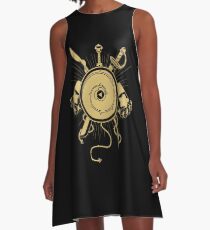 Gems Weapons A-Line Dress