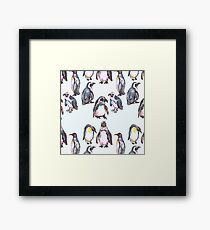 Penguin Party Framed Print