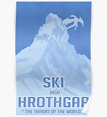 Ski Hrothgar Poster