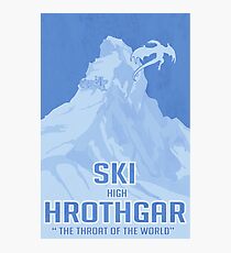Ski Hrothgar Photographic Print