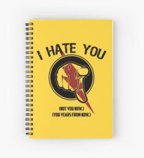 I HATE TIMETRAVEL Spiral Notebook