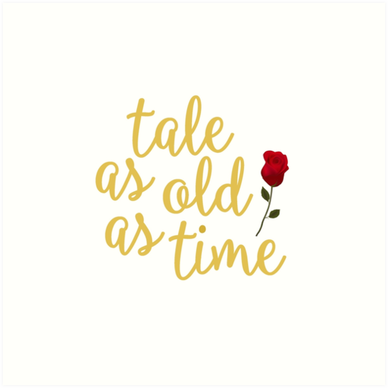 Download "Tale as old as Time" Art Prints by Olivia Lee | Redbubble
