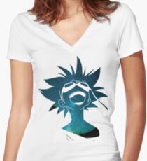 Radical Ed Women's Fitted V-Neck T-Shirt