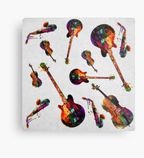 music Metal Print