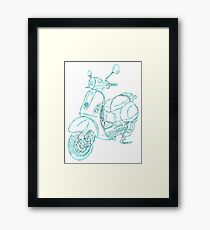 vespa Framed Print