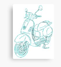 vespa Canvas Print