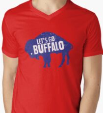 Let's Go Buffalo II Men's V-Neck T-Shirt