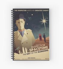 Inspector Spacetime: Day of the Blorgons Spiral Notebook