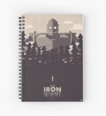 The Iron Giant Spiral Notebook