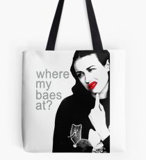 Miranda Sings Where my baes at Tote Bag