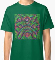 Green #DeepDream Classic T-Shirt