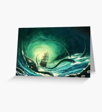 Kraken - version 2 Greeting Card