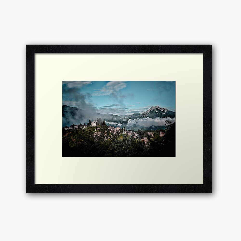 Barga Italy Framed Art Print