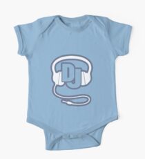 DJ-Kopf-Set einfache Grafik Baby Body Kurzarm