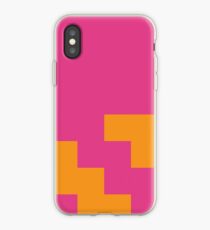 piet de poule or Houndstooth iPhone Case
