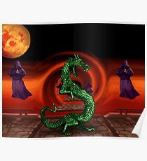 Mortal Kombat Dragon Poster