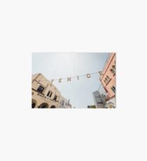 Classic Venice Beach Sign (Color) Art Board