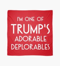 Ich bin einer von Trumps Adorable Deplorables Tuch