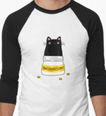 FUR ANTIDEPRESSANT Men's Baseball ¾ T-Shirt