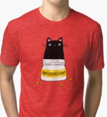 FUR ANTIDEPRESSANT Tri-blend T-Shirt