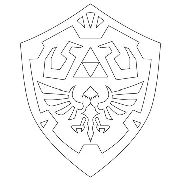 Hylian Shield Decal