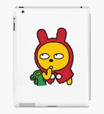 Kakaotalk Freunde Muzi & Con (Rotkäppchen) iPad-Hülle & Klebefolie