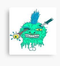 Punk Head Pete Canvas Print