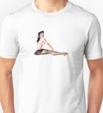 Gil Elvgren Pinup Ballerina Unisex T-Shirt