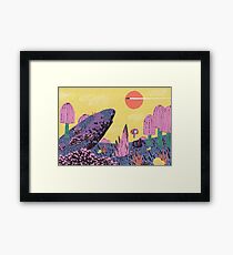 Alien Planet Framed Print