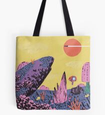 Alien Planet Tote Bag