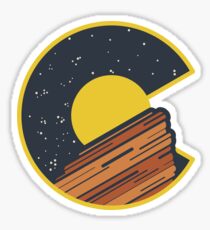 Red Rocks Colorado Sticker