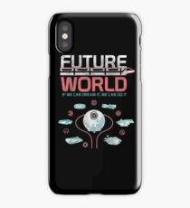 1982 EPCOT Center Future World Map iPhone Case/Skin