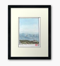 View fromSteep Ravine Framed Print