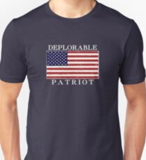 Deplorable Patriot (Light Letters) Unisex T-Shirt