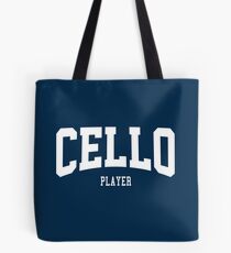 Cello Player Tote Bag