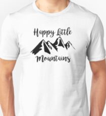 Happy Little Mountains Unisex T-Shirt