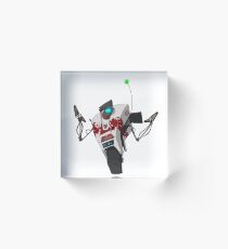 Dr. Zed's Claptrap Sticker Acrylic Block