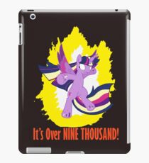 Twilight Sparkle Over 9000 iPad-Hülle & Klebefolie