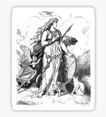 Johannes Gehrts Freya by Johannes Gehrts Sticker