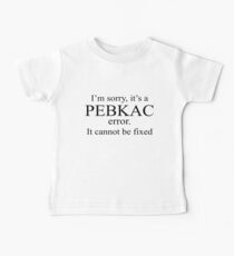 PEBKAC Error Baby Tee