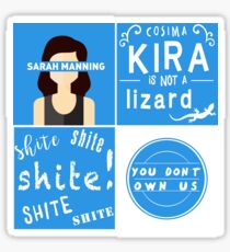 Orphan Black - Sarah Manning Sticker