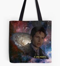 Spaced Out Mulder Tote Bag