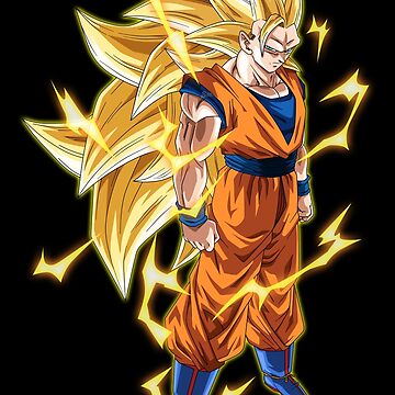 goku ssj3 Sticker for Sale by JulyArt9