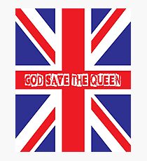 God Save the Queen Photographic Print